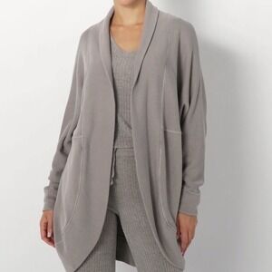 Barefoot Dreams Malibu‎ Brushed Terry Circle Cardigan